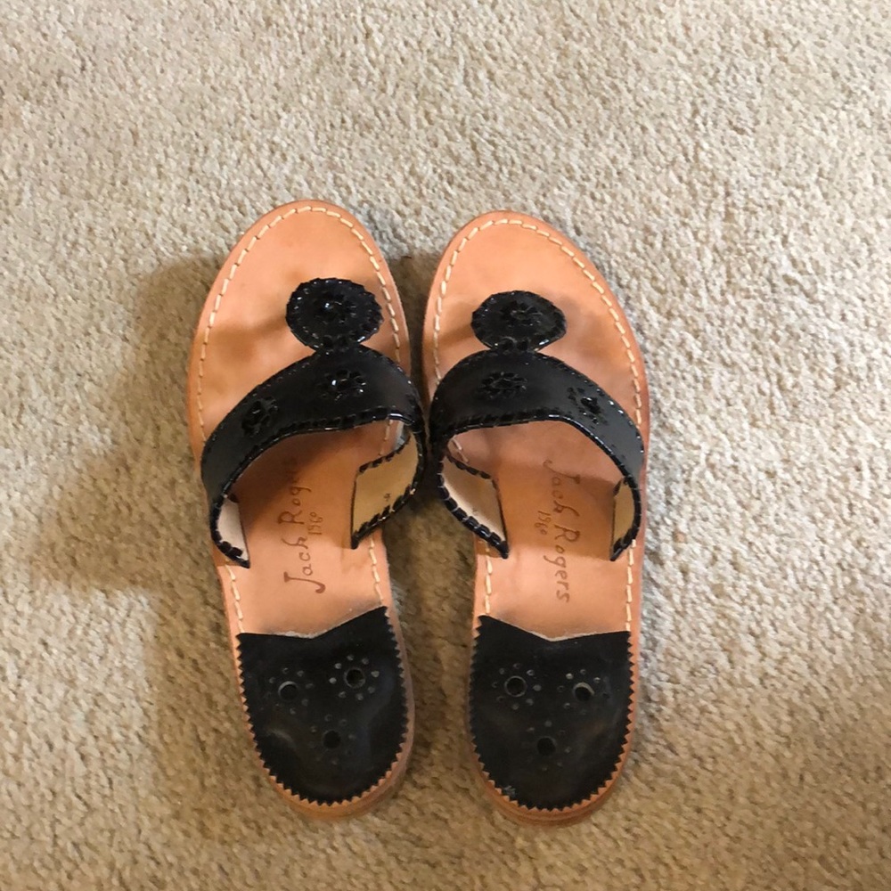 Black Jack Rogers Sandals
